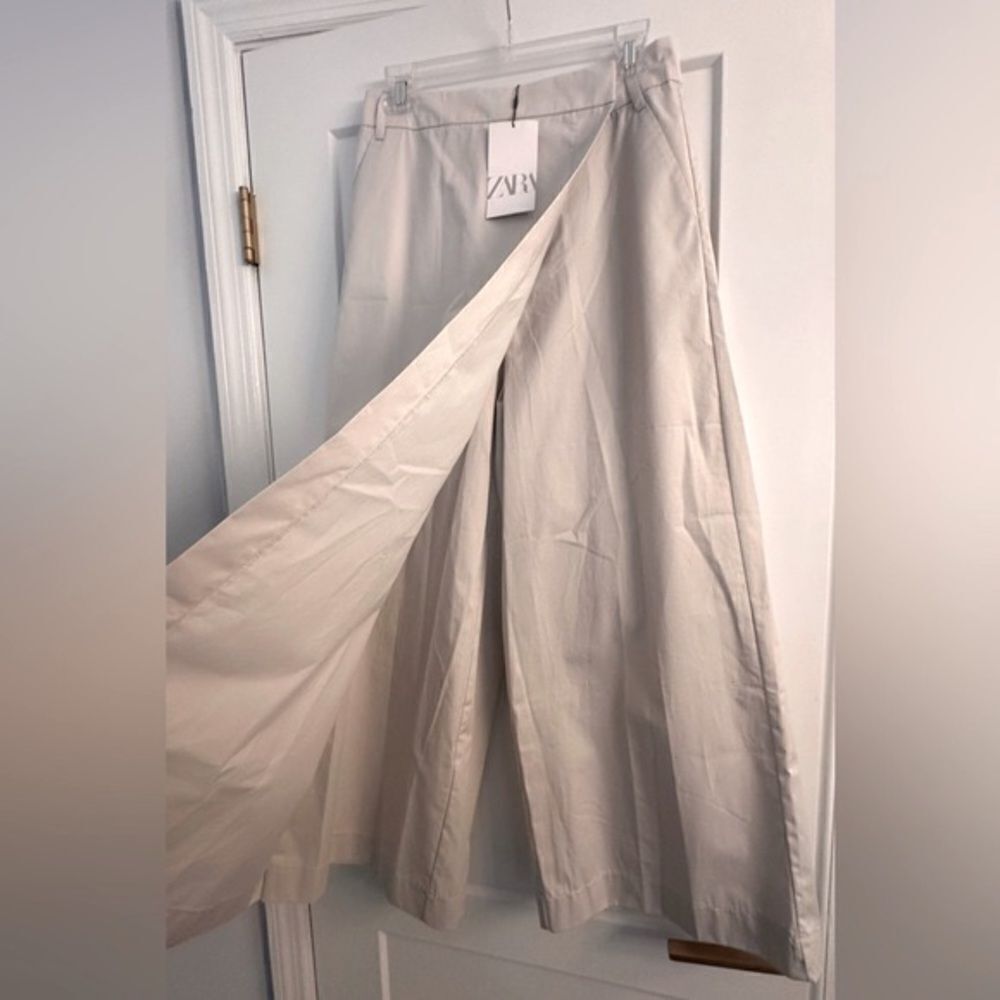 Zara Wide Leg Pareo Pants - Picture 3 of 9